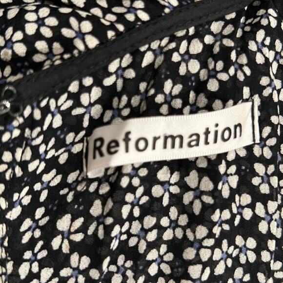 Reformation Stevie Floral Dress SIze 2 - Picture 5 of 8